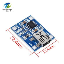 Load image into Gallery viewer, TZT type-c / Micro USB 5V 1A 18650 TP4056 Lithium Battery Charger Module Charging Board With Protection Dual Functions 1A Li-ion